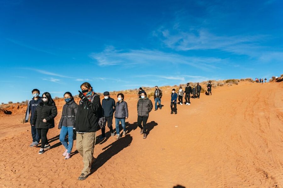 Vegas: Antelope Canyon & Horseshoe Bend Tour at Golden Hour - Lunch and the break between monuments