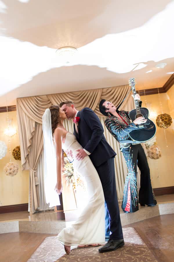 Vegas: Elvis-Themed Graceland Chapel Wedding or Vow Renewal - Bouquets, certificates, and keepsakes that feel more official