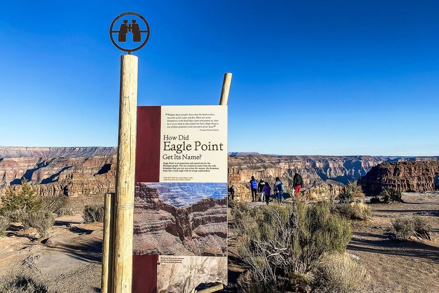 Vegas: Grand Canyon, Hoover Dam, Lunch/Skywalk Options, WiFi - Lunch and the voucher reality at Eagle Point and Skywalk