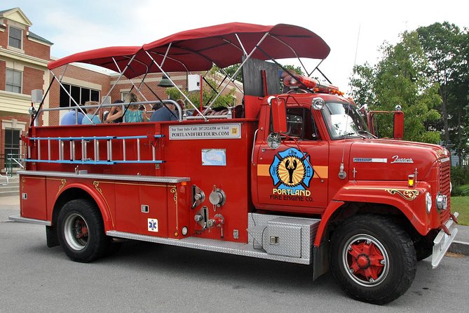 Vintage Fire Truck Sightseeing Tour of Portland Maine - Why a vintage fire truck is such a smart way to see Portland fast