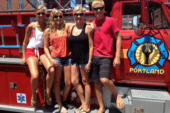 Vintage Fire Truck Sightseeing Tour of Portland Maine - Wadsworth-Longfellow House and Portland Museum of Art: culture near the action