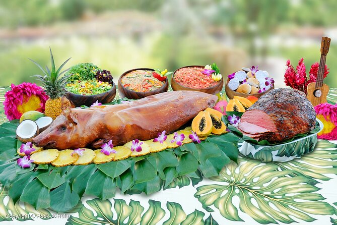 Waikiki Luau Buffet with Optional Rock-A-Hula Show Ticket - The Waikiki luau buffet: what you actually eat
