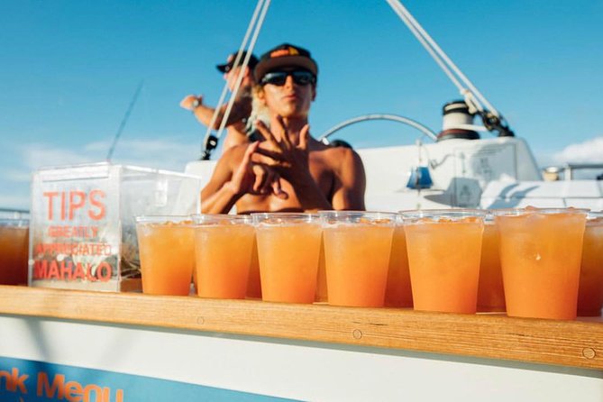 Waikiki Sunset Cocktail Sail with Open Bar - Barefoot boarding in tidal water, the part you should plan for