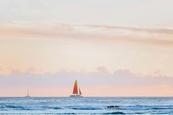 Waikiki Sunset Cocktail Sail with Open Bar - Open bar setup, what you can expect to drink