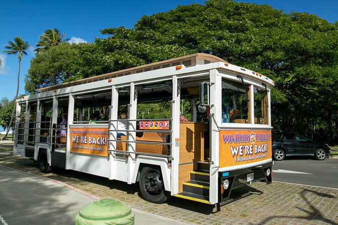 Waikiki Trolley Blue Line Coastline & Local Grindz Hop-on Hop-off - Blue Line basics: what $35 buys you from Waikiki