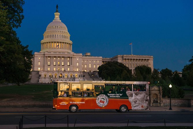 Washington DC Monuments by Moonlight Tour by Trolley - The guide: nonstop narration, DC stories, and ghost jokes