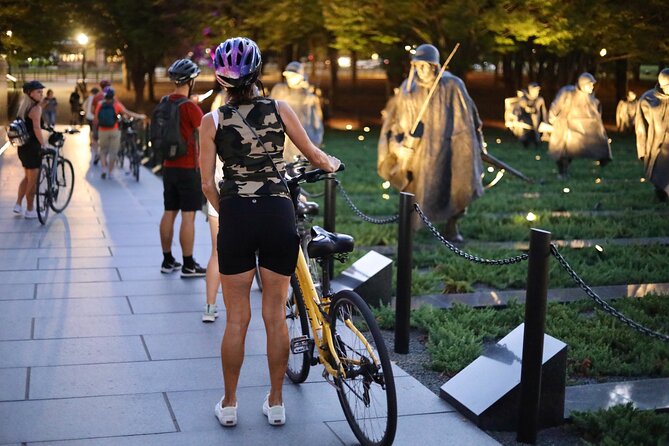Washington DC Sites at Night Guided Bicycle Tour - Night Monuments: Why This Works So Well