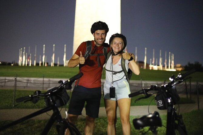 Washington DC Sites at Night Guided Bicycle Tour - The Tidal Basin to FDR and Jefferson: Little Moments Worth Timing