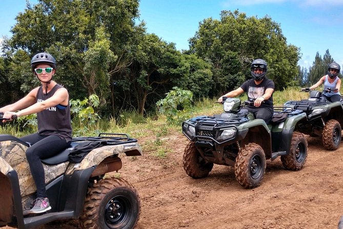 West Maui Mountains ATV Adventure - The ride up: valley viewpoints and the waterfall look (seasonal)