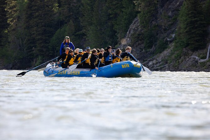 Whitewater Rafting in Jackson Hole : Family Standard Raft - Your raft experience, up to 16 people, 10 paddle spots, and how that affects families