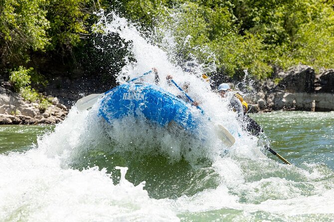 Whitewater Rafting in Jackson Hole: Small Boat Excitement - The 8-mile Snake River segment: Big Kahuna to Lunch Counter and Rope