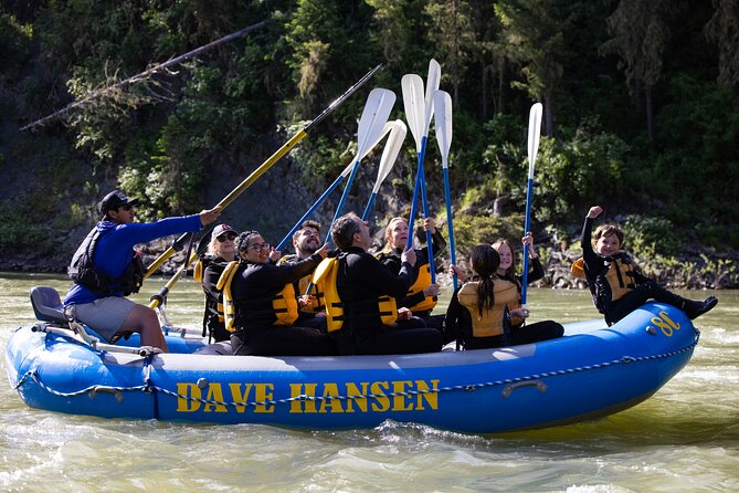 Whitewater Rafting in Jackson Hole: Small Boat Excitement - The 8-man raft advantage: you paddle, you learn, you get wetter