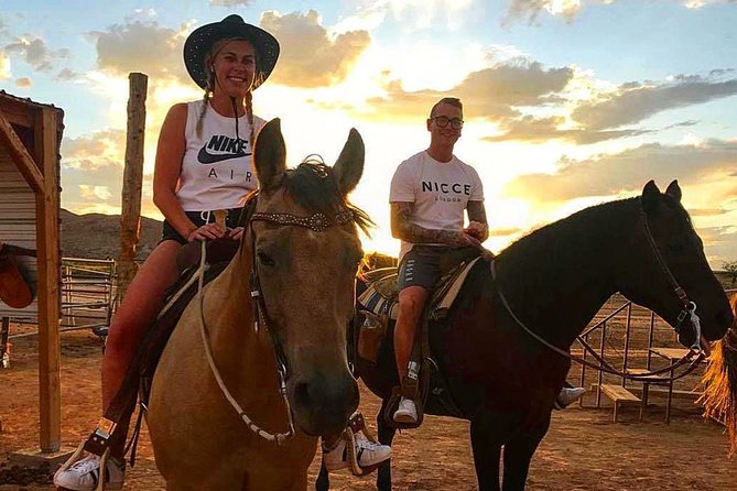 Wild West Sunset Horseback Ride with Dinner from Las Vegas - Choosing the right horse and getting the quick safety briefing