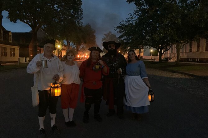 Williamsburg Ghosts, Witches and Pirates Tour - Meeting point by the Capitol, and a cast of characters you’ll meet up close