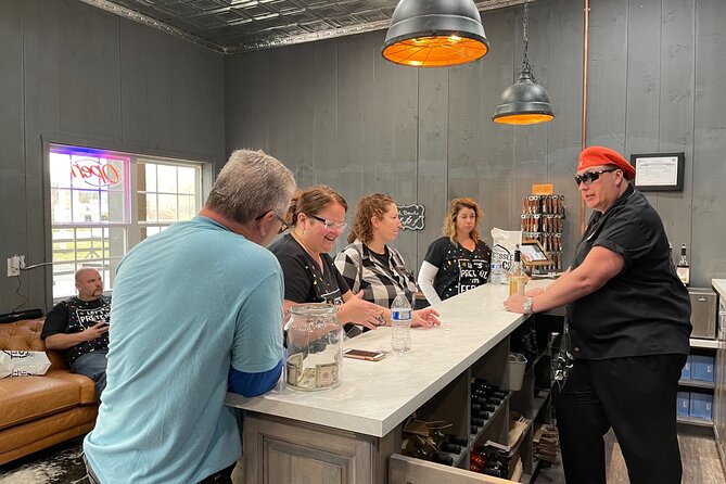 Wine Me, Shine Me, Dine Me - Must do tour - The Moonshine and Wine Stop With 36 Flavor Options