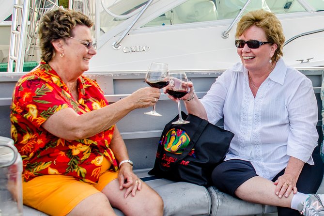 Wine Tasting Cruise in St. Augustine - Bayfront views and the fort area, a classic angle you rarely get