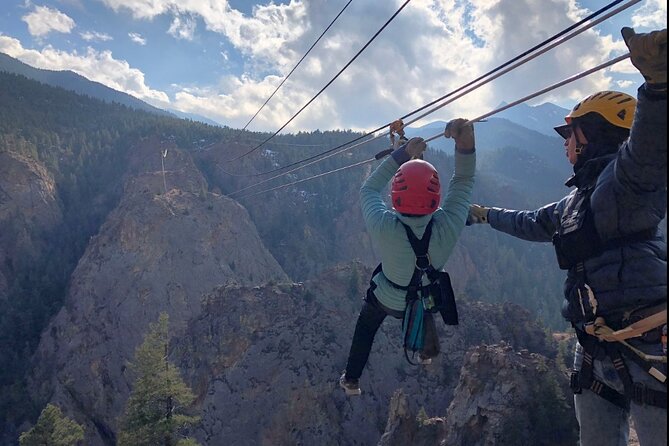 Woods Course Zipline Tour in Seven Falls - Key highlights at a glance
