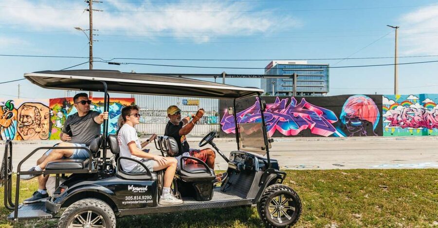 Wynwood Art District 1-Hour Street Art Tour by Golf Cart - The Route: Wynwood Walls, Museum of Graffiti, and the Best Stops in Between
