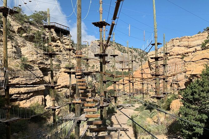Zipline Tour - Slot Canyons, River Views, and Limestone Kilns
